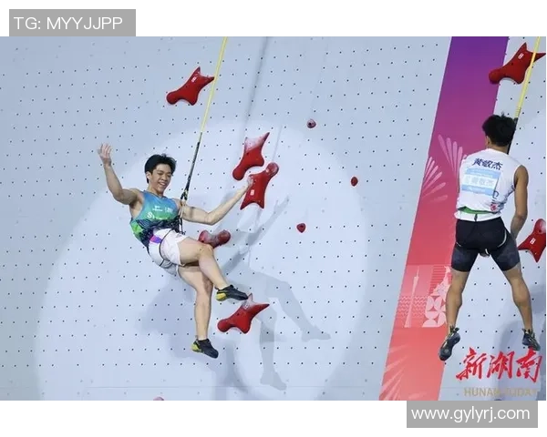 上海极限运动队在攀岩联赛中以81分稳居积分榜首位